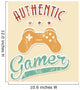 Authentic Gamer Wall Decal