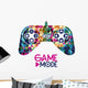 Retro Gaming Joystick Wall Decal
