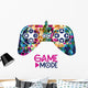 Retro Gaming Joystick Wall Decal