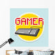 Gamer Keyboard Wall Decal