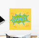 Gamer POW Bubble Wall Decal