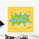 Gamer POW Bubble Wall Decal