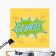 Gamer POW Bubble Wall Decal