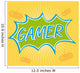 Gamer POW Bubble Wall Decal