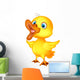 Little Chick Presenting Wall Decal