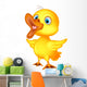 Little Chick Presenting Wall Decal