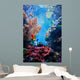 Underwater Coral Scene Wall Decal