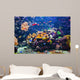 Underwater Scene with Fish Wall Decal