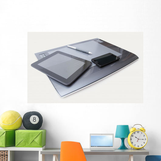 Ufficio Tavoletta Grafica Tablet Wall Decal