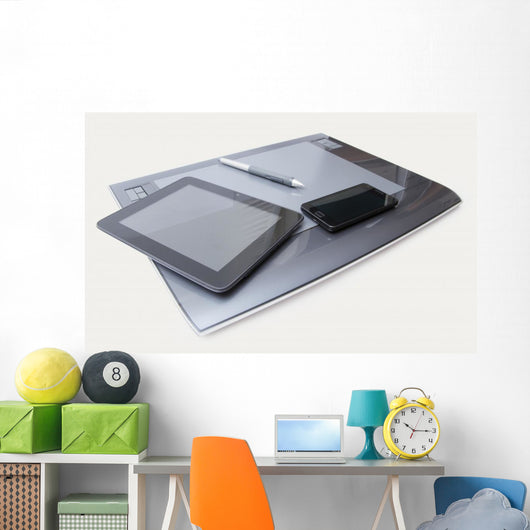 Ufficio Tavoletta Grafica Tablet Wall Decal