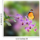 Purple Orchid Flower Wall Decal
