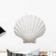 Up Ocean Shell White Wall Decal