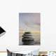 Tower Stones Calm Water Wall Decal