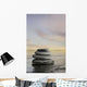Tower Stones Calm Water Wall Decal