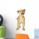Roaring Lion Cub Wall Decal