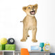 Roaring Lion Cub Wall Decal