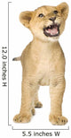 Roaring Lion Cub Wall Decal