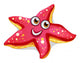 Smiling Starfish Wall Decal