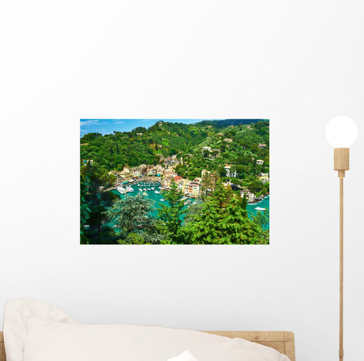 Portofino Village Ligurian Coast Wall Decal
