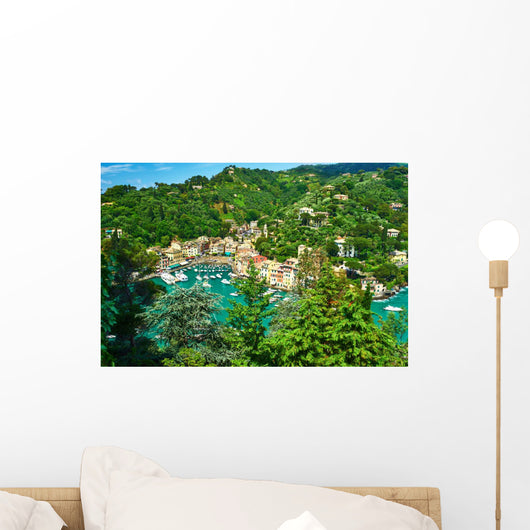 Portofino Village Ligurian Coast Wall Decal