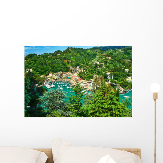 Portofino Village Ligurian Coast Wall Decal