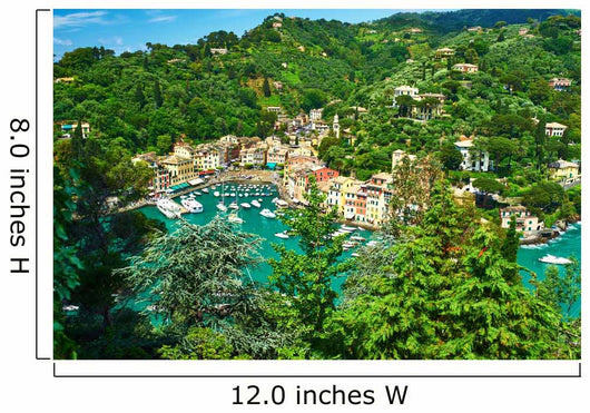 Portofino Village Ligurian Coast Wall Decal