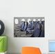 Aircraft Seats and Windows Wall Decal