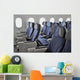 Aircraft Seats and Windows Wall Decal