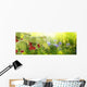 Raspberry Garden Raspberries Sunset Soft Focus Wall Decal