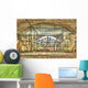 Interior Derelict Industrial Building Wall Decal