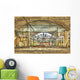 Interior Derelict Industrial Building Wall Decal