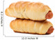 Sausage Rolls White Wall Decal