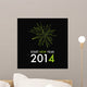 Silvester 2014 Start New Wall Decal