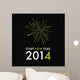 Silvester 2014 Start New Wall Decal