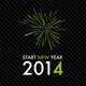 Silvester 2014 Start New Wall Decal