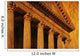 Columns And Fascia Of Greek Or Roman Style Building Wall Mural