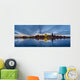 Evening Manhattan Skyline Wall Decal Panoramic Wall Decal