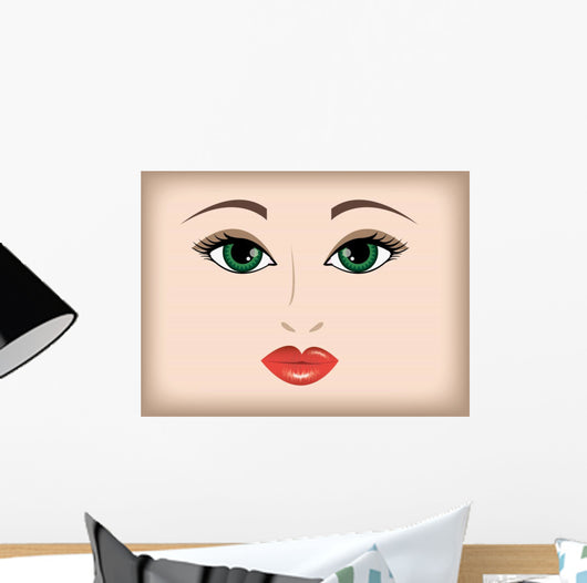 Face Wall Decal