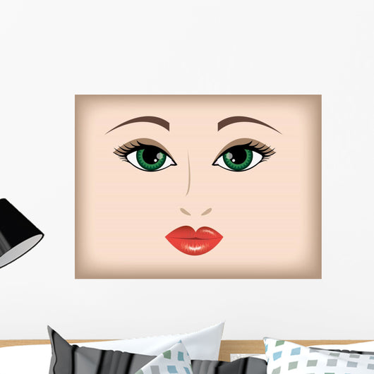 Face Wall Decal