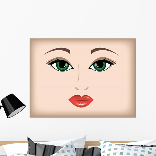 Face Wall Decal