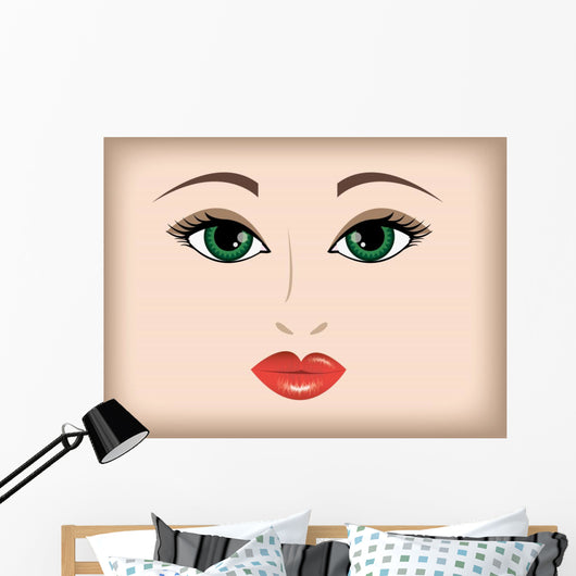 Face Wall Decal