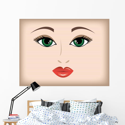 Face Wall Decal