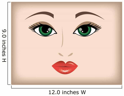 Face Wall Decal