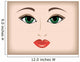 Face Wall Decal