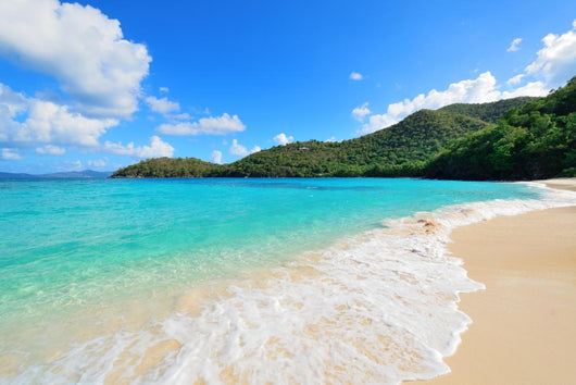 Virgin Islands Beach Wall Decal