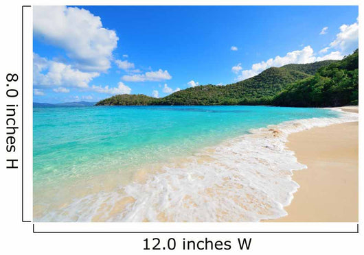 Virgin Islands Beach Wall Decal
