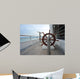 Steuerrad Und Fernrohr Auf Wall Decal