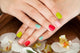 Female Nail with Petal Wall Decal