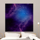 Space with Purple Clouds Wall Decal
