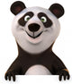 Fun Panda Wall Decal